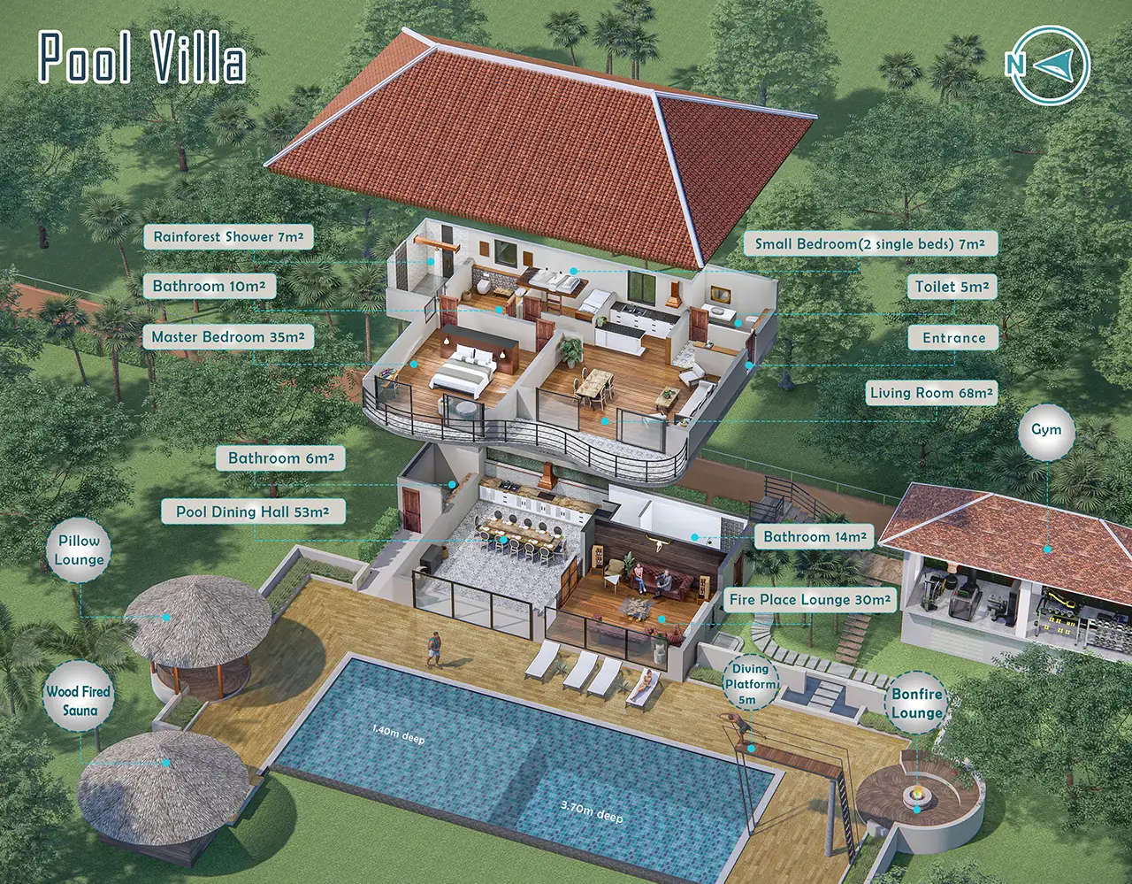 3-Poolhouse 3D floorplan-1280px